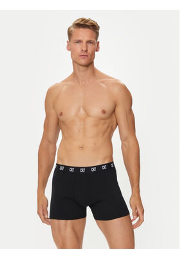 Cristiano Ronaldo CR7 Komplet 3 par bokserek Basic Trunk 3-Pack 8100-49-900 Czarny. Kolor: czarny. Materiał: bawełna