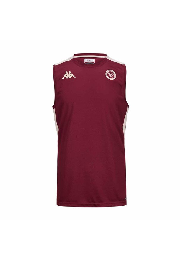 Kappa - Koszulka Union Bordeaux-Bègles Abriz Pro 8 2024/25. Kolor: czerwony, różowy, wielokolorowy