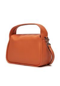 Calvin Klein Torebka Metal Mono Mini Block20 W/Flap K60K612246 Pomarańczowy. Kolor: pomarańczowy. Materiał: skórzane #2