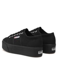 Superga Tenisówki 2790 Cotw Linea Up And Down S9111LW Czarny. Kolor: czarny. Materiał: materiał