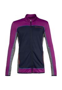 Bluza męska Protest HOLM full zip top. Kolor: fioletowy