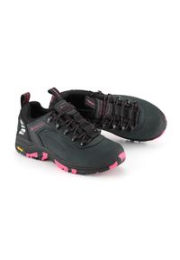 ALPINE PRO - Buty trekkingowe niskie damskie Alpine Pro Spidere Vibram. Kolor: różowy. Styl: sportowy. Sport: turystyka piesza #1