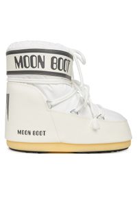 Moon Boot Śniegowce Mb Icon Low Nylon 80D1409340 Biały. Kolor: biały. Materiał: skóra