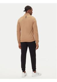EA7 Emporio Armani Dres 8NPV60 PJVRZ M1013 Beżowy Regular Fit. Kolor: beżowy. Materiał: bawełna #4