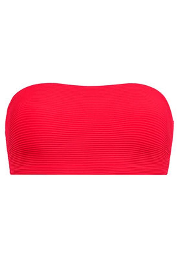 Seafolly Góra od bikini Essential 31034-640 Czerwony. Kolor: czerwony. Materiał: syntetyk