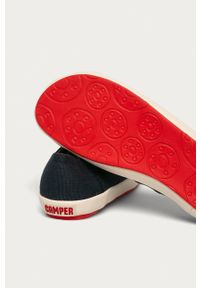 Camper - Tenisówki Peu. Nosek buta: okrągły. Zapięcie: sznurówki. Kolor: niebieski. Materiał: guma