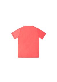 Aulp - Koszulka dziecięca AULP BILLE miękka bawełniana klasyczny krój z nadrukiem. Kolor: wielokolorowy, czerwony, różowy. Materiał: bawełna. Wzór: nadruk #2