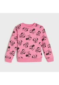 Sinsay - Bluza Myszka Minnie - Różowy. Kolor: różowy. Wzór: motyw z bajki #1