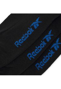 Reebok Zestaw 3 par niskich skarpet unisex R0253-SS24 (3-pack) Czarny. Kolor: czarny