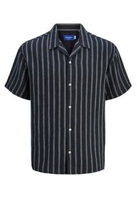 Jack & Jones - Jack&Jones Komplet koszula i szorty materiałowe Easter 12281255 Granatowy Relaxed Fit. Kolor: niebieski. Materiał: bawełna #3