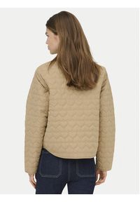 only - ONLY Kurtka przejściowa Heart 15366265 Beżowy Regular Fit. Kolor: beżowy. Materiał: syntetyk #2