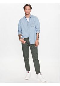Tommy Jeans Koszula jeansowa Western DM0DM16609 Niebieski Relaxed Fit. Kolor: niebieski. Materiał: bawełna #2