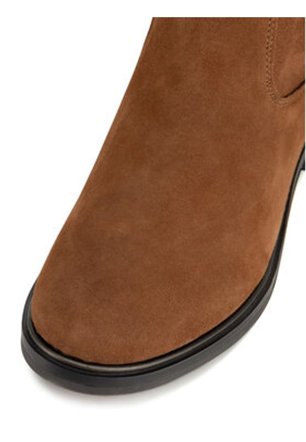 Remonte Kozaki D8387-24 Brązowy. Kolor: brązowy. Materiał: skóra, zamsz