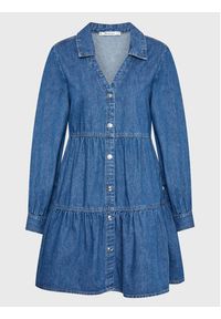 LTB Sukienka jeansowa Giona 61027 15292 Niebieski Regular Fit. Kolor: niebieski. Materiał: jeans, bawełna #4
