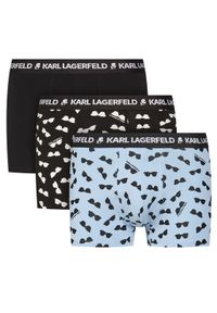 Karl Lagerfeld - KARL LAGERFELD Komplet 3 par bokserek A1M47083 Kolorowy. Materiał: bawełna. Wzór: kolorowy