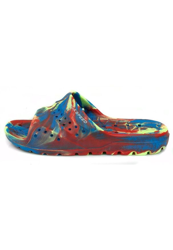 Klapki basenowe dla dzieci Aqua Speed Patmos. Kolor: wielokolorowy. Styl: sportowy