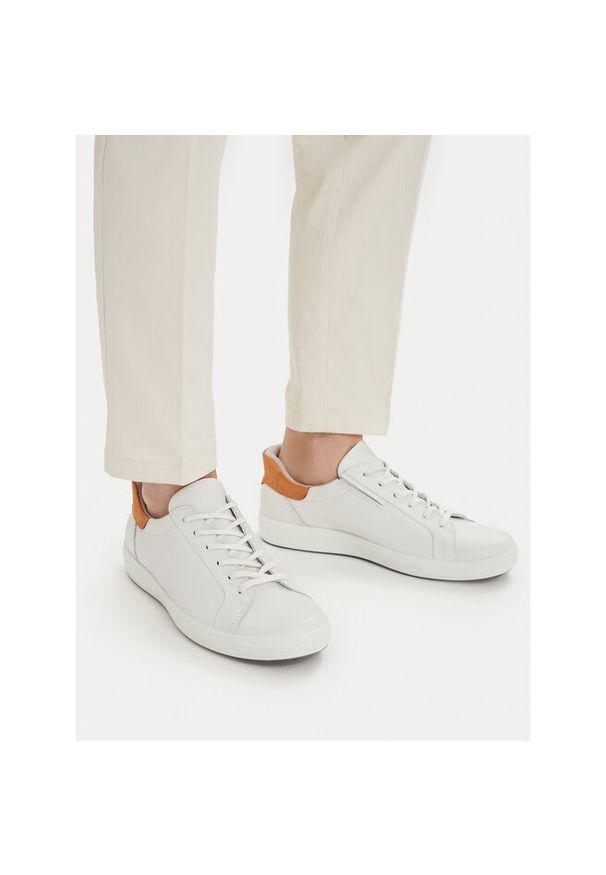 ecco - Sneakersy ECCO. Kolor: biały