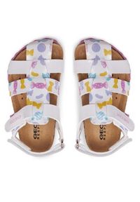 Geox Sandały B Sandal Chalki Girl B452RA 000HH C0653 M Biały. Kolor: biały #3