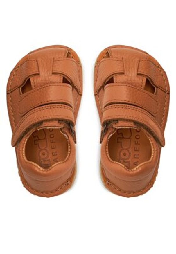 Froddo Sandały Barefoot Flexy Avi G3150263-2 M Brązowy. Kolor: brązowy. Materiał: skóra
