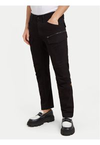 G-Star RAW - G-Star Raw Spodnie materiałowe Zip Cargo 3D D25665-D846 Czarny Tapered Fit. Kolor: czarny. Materiał: bawełna #1