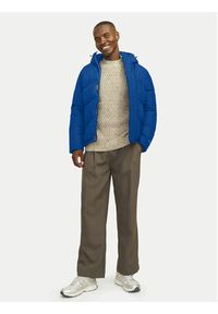 Jack & Jones - Jack&Jones Kurtka puchowa World 12259850 Niebieski Regular Fit. Kolor: niebieski. Materiał: syntetyk