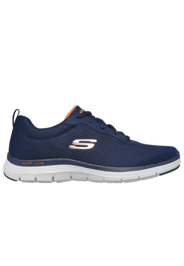 skechers - Buty do chodzenia męskie Skechers Flex Advantage 4.0. Zapięcie: sznurówki. Materiał: tkanina, syntetyk, kauczuk. Szerokość cholewki: normalna. Sport: turystyka piesza