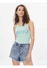 Liu Jo Top MA4327 J4695 Zielony Slim Fit. Kolor: zielony. Materiał: wiskoza #1