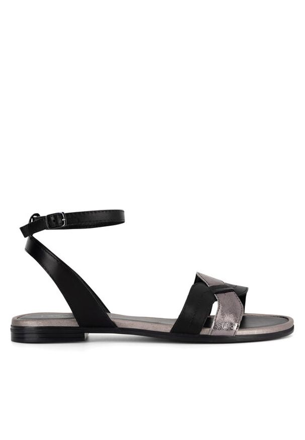 Lasocki Sandały ARENA RST-ARENA-18 Czarny. Kolor: czarny. Materiał: skóra