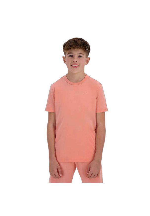 Koszulka dla dzieci Le Coq Sportif N°2. Kolor: czerwony, wielokolorowy, brązowy, różowy