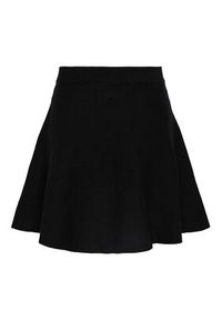 YAS Spódnica mini 26031906 Czarny Regular Fit. Kolor: czarny. Materiał: wiskoza