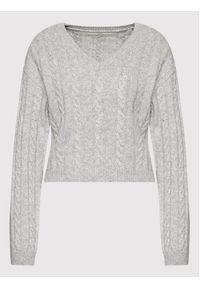 Guess Sweter Dora W1BR43 Z2WJ0 Szary Regular Fit. Kolor: szary. Materiał: syntetyk #6