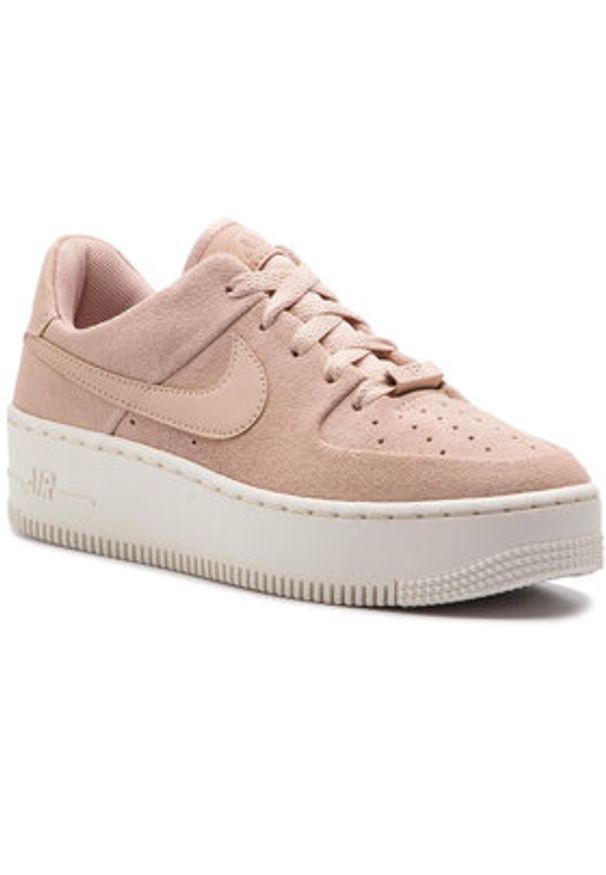 Nike Sneakersy Af1 Sage Low AR5339 201 Beżowy. Kolor: beżowy. Materiał: zamsz, skóra