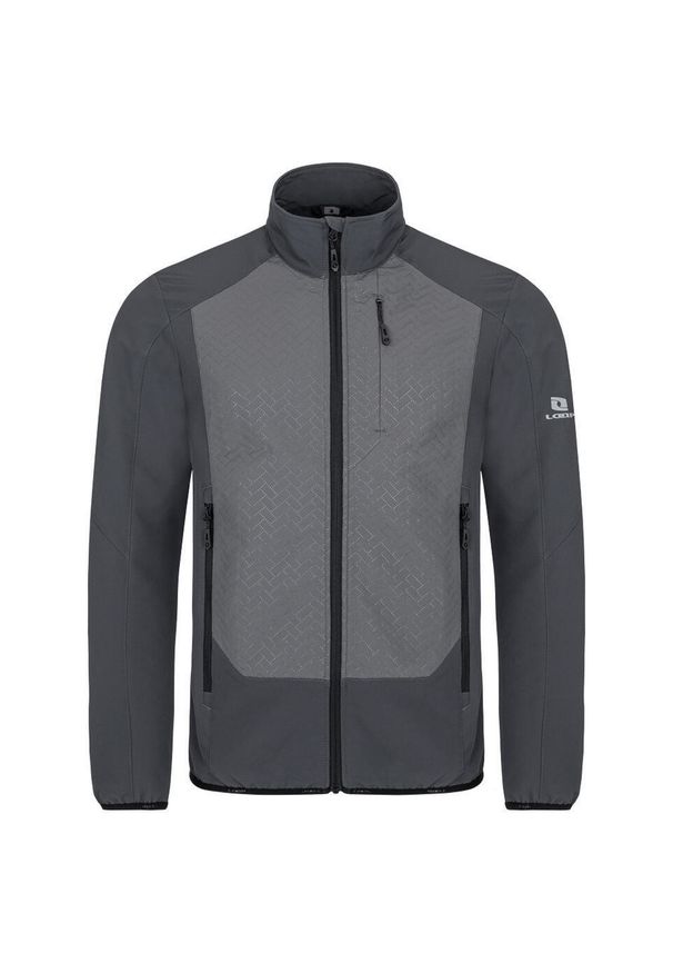 ZFOAM - Kurtka męska LOAP Urval ciemnoszara, S. Kolor: szary. Sport: turystyka piesza