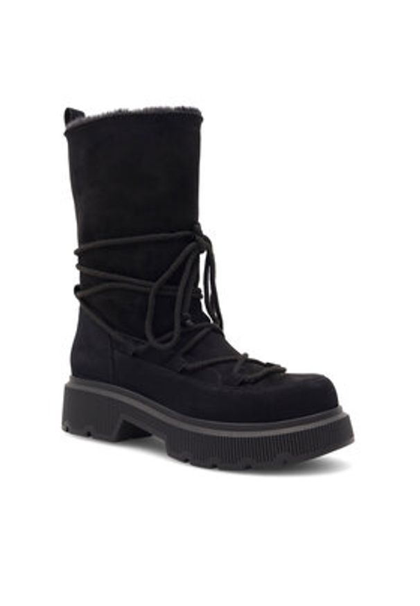 Jenny Fairy Botki ROSA WS5956-03 Czarny. Kolor: czarny. Materiał: materiał