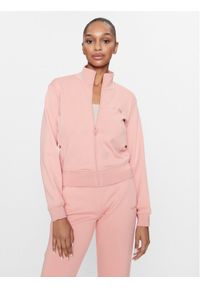 Guess Bluza V3BQ09 KB212 Różowy Regular Fit. Kolor: różowy. Materiał: syntetyk #1