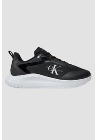 Calvin Klein - CALVIN KLEIN Czarne sneakersy męskie z białą podeszwą, Rozmiar 43. Kolor: czarny #1
