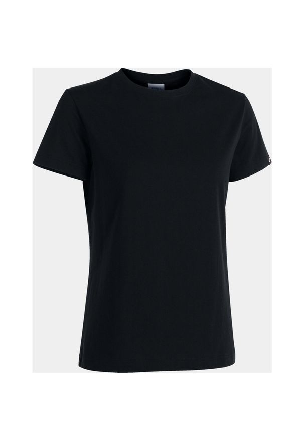 T-shirt Joma Desert damski, czarny, 2XL, 100% bawełna. Kolor: czarny. Materiał: bawełna. Sport: fitness
