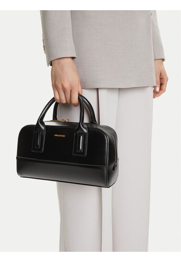 Gino Rossi Torebka CEO-INES-LX10148 Czarny. Kolor: czarny