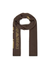 EA7 Emporio Armani Szalik 7X000007 AF11994 M6162 Brązowy. Kolor: brązowy. Materiał: akryl, materiał