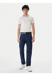 Guess Polo M6GP66 K3070 Biały Slim Fit. Typ kołnierza: polo. Kolor: biały. Materiał: bawełna #3