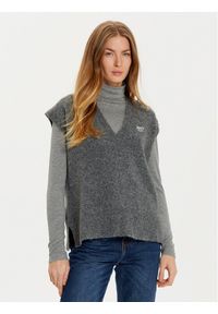 Liu Jo Sweter WF4432 MA49P Szary Regular Fit. Kolor: szary. Materiał: syntetyk #1