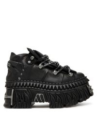 Sneakersy NEW ROCK. Kolor: czarny