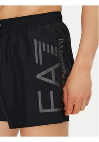 EA7 Emporio Armani Szorty kąpielowe 7M000550 AF14497 MC026 Czarny Regular Fit. Kolor: czarny. Materiał: syntetyk #7