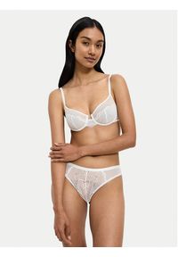 Triumph Biustonosz z fiszbiną Delightful Spotlight 10219854 Écru. Materiał: syntetyk