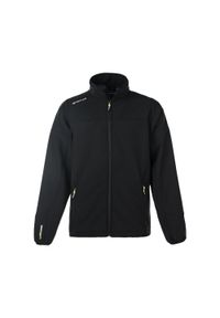 Softshell męski Whistler Dublin. Kolor: czarny, szary, wielokolorowy. Materiał: softshell. Sport: turystyka piesza