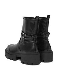 DeeZee Botki W4LH101008D Czarny. Kolor: czarny. Materiał: materiał, skóra #6