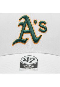 47 Brand Czapka z daszkiem Mlb Oakland Athletics '47 Mvp B-MVP18WBV-WHA Biały. Kolor: biały. Materiał: materiał #3