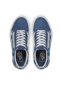 Vans Tenisówki Old Skool Stackform VN0009PZAHU1 Niebieski. Kolor: niebieski. Materiał: zamsz, skóra