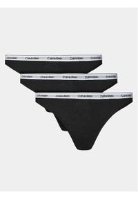 Calvin Klein Underwear Komplet stringów 000QD5209E Czarny. Kolor: czarny. Materiał: bawełna #1