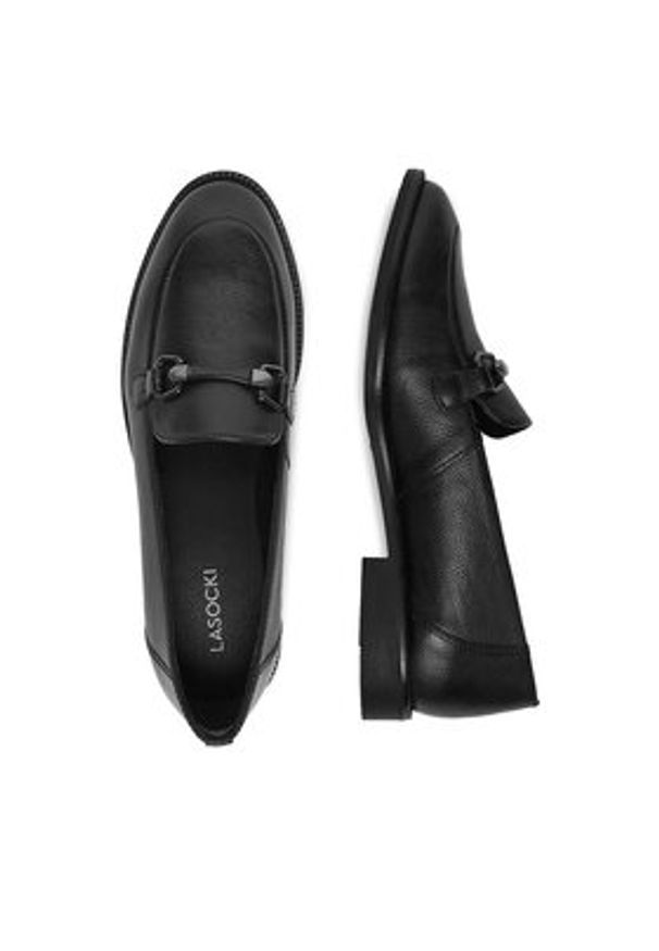 Lasocki Lordsy CEO-WI23-KILTY-05 Czarny. Kolor: czarny. Materiał: skóra